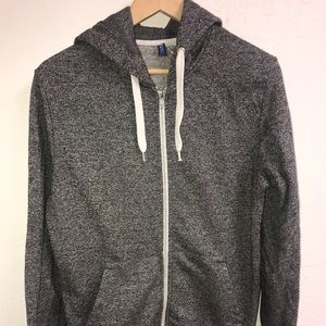 h&m men's zip hoodie